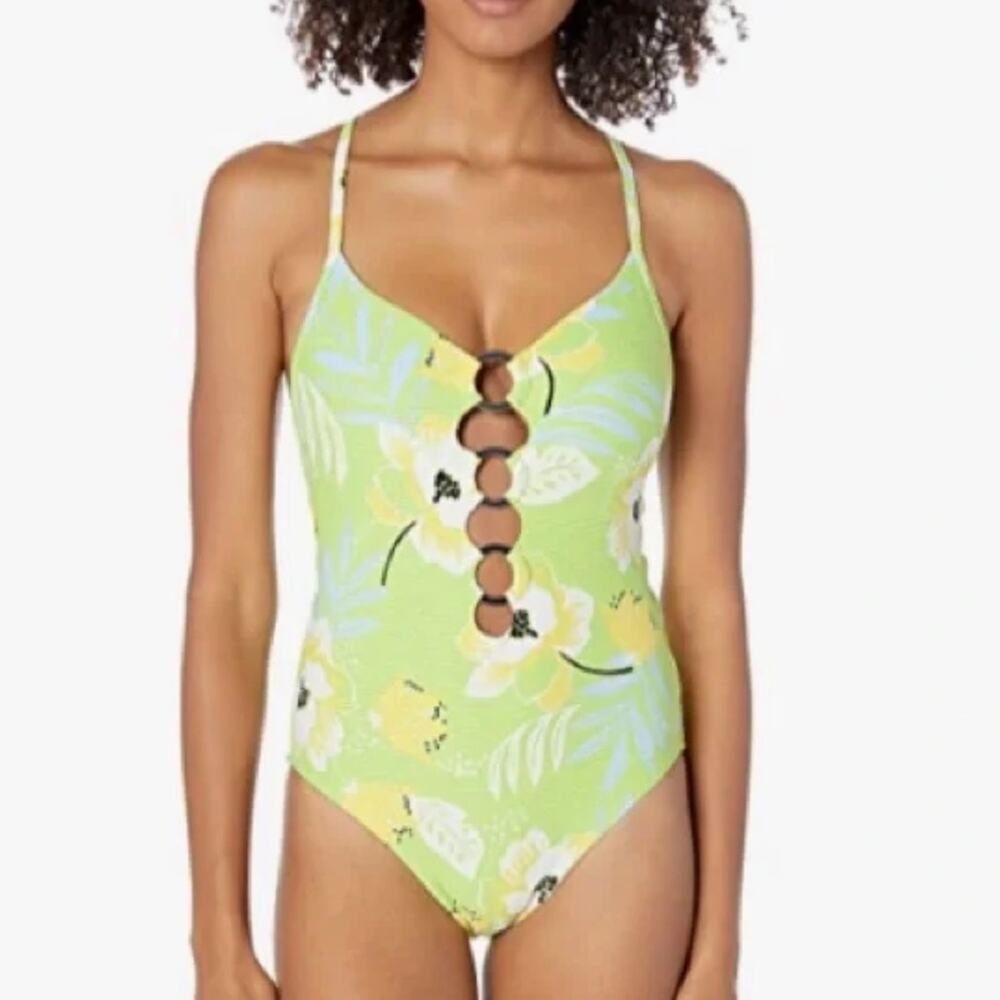 Seafolly Ring Front Maillot One Piece Swimsuit